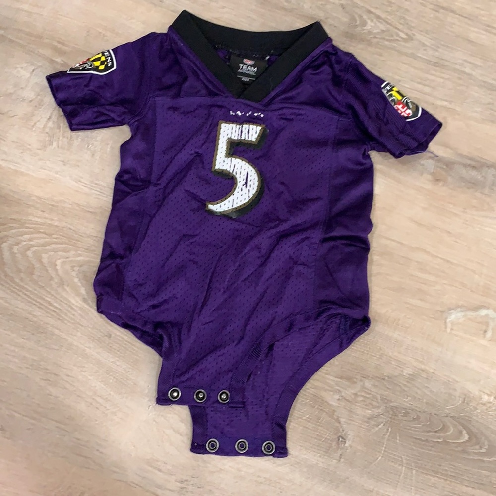 Ravens Baby Onesie Jersey Flacco